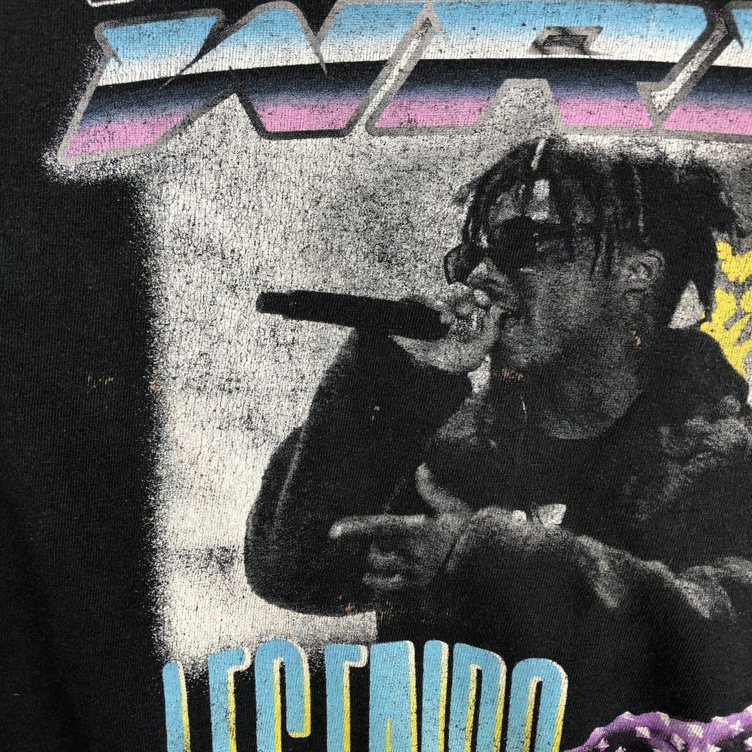 JUICE WRLD Juice World Rap T-shirt Rap T Men's S size cotton black type Vintage Second Hand