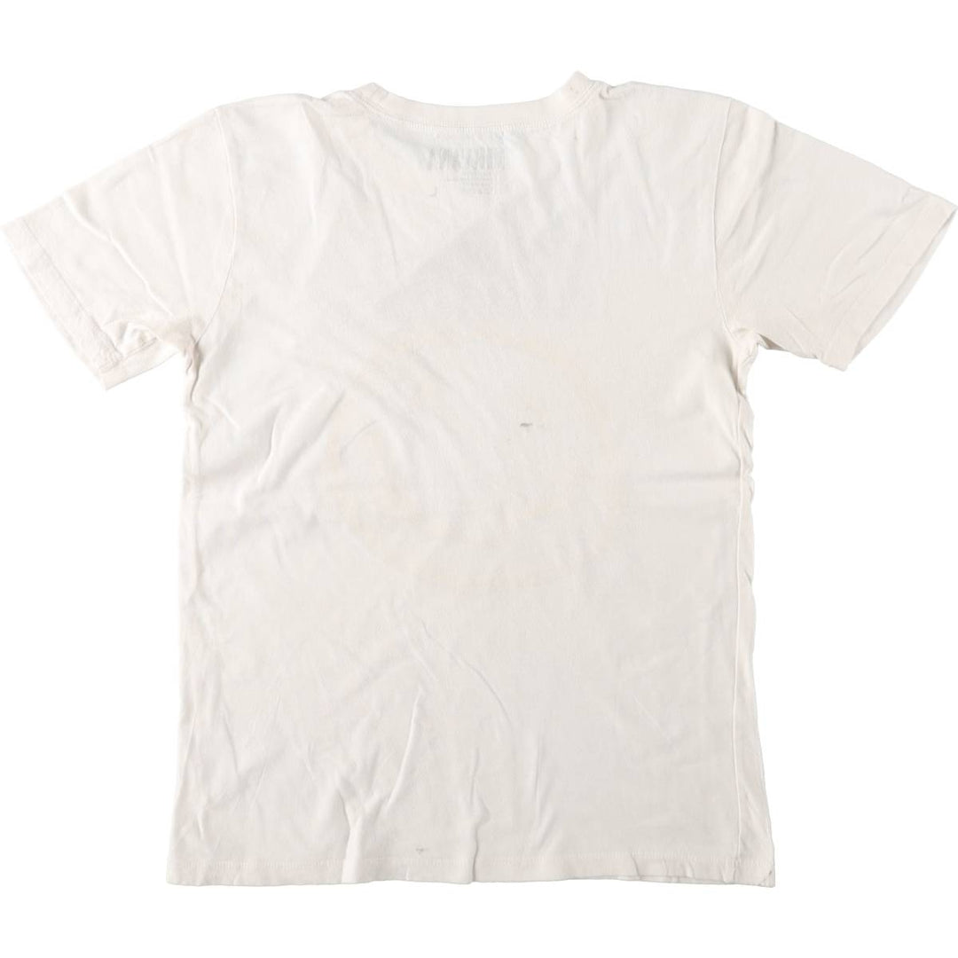NIRVANA Nirvana Band T-shirt, Women's L size cotton white type Vintage Second Hand