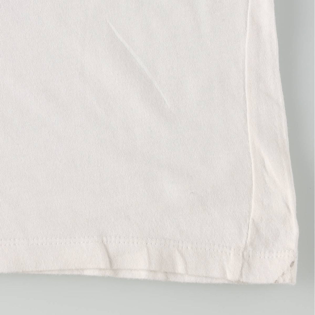NIRVANA Nirvana Band T-shirt, Women's L size cotton white type Vintage Second Hand