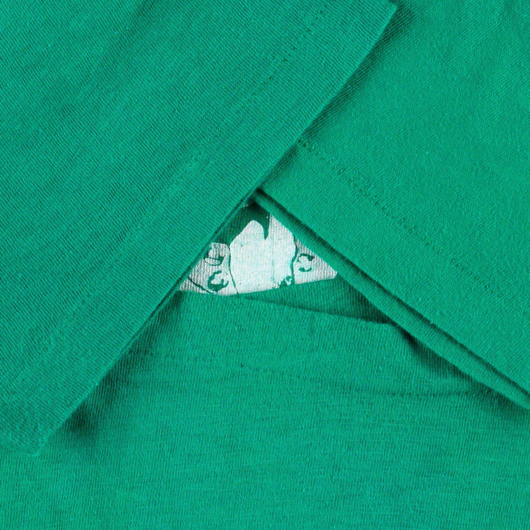 70s-80'S Stedman Elvis Presley Band T-shirt, Made in USA, Men's Size M (approx.) cotton green type Vintage Second Hand