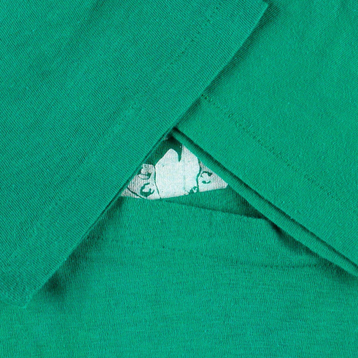 70s-80'S Stedman Elvis Presley Band T-shirt, Made in USA, Men's Size M (approx.) cotton green type Vintage Second Hand