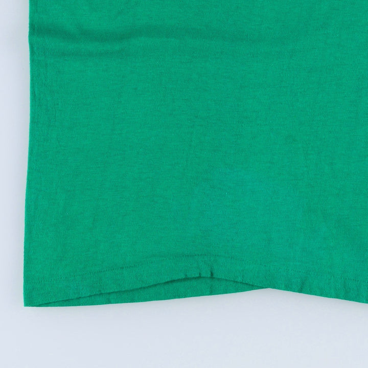 70s-80'S Stedman Elvis Presley Band T-shirt, Made in USA, Men's Size M (approx.) cotton green type Vintage Second Hand