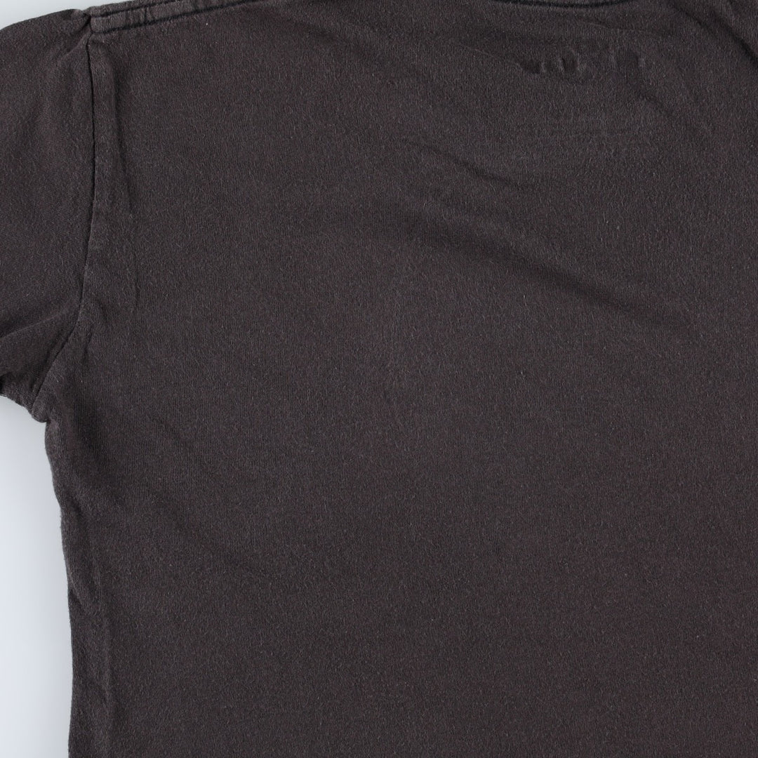 THE ROLLING STONES band T-shirt, women's size S cotton black type Vintage Second Hand