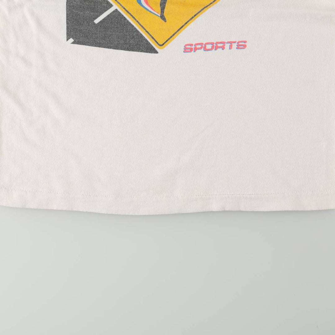 90'S Fruit of the Loom Long-Sleeve T-Shirt, Made in USA, Women's Size S (Equivalent), Vintage cotton white type Vintage Second Hand