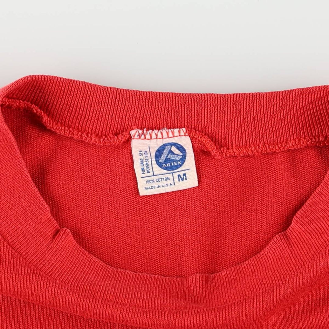 70s-80'S Artex Coors Advertising 3/4 Sleeve Long T-Shirt, Made in USA, Women's Size M (Equivalent), Vintage cotton red type Vintage Second Hand