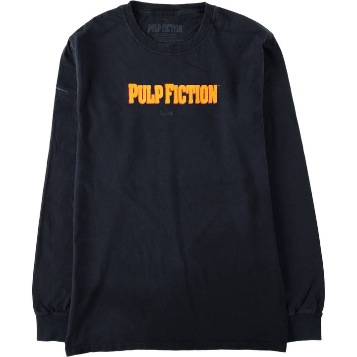 PULP FICTION Pulp Fiction Movie Long Sleeve T-Shirt, Men's Size Small cotton black type Vintage Second Hand