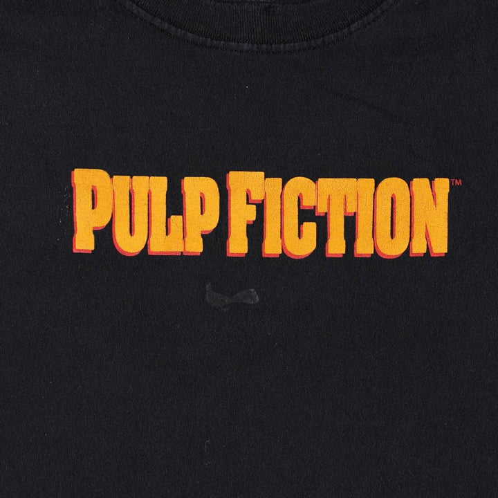 PULP FICTION Pulp Fiction Movie Long Sleeve T-Shirt, Men's Size Small cotton black type Vintage Second Hand