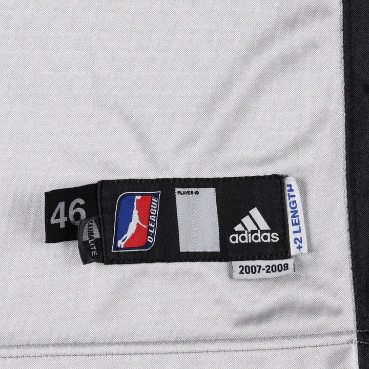 2000'S Adidas CLIMALITE UTAH FLASH game shirt replica uniform (women's size M equivalent) unclear Silver type Vintage Second Hand