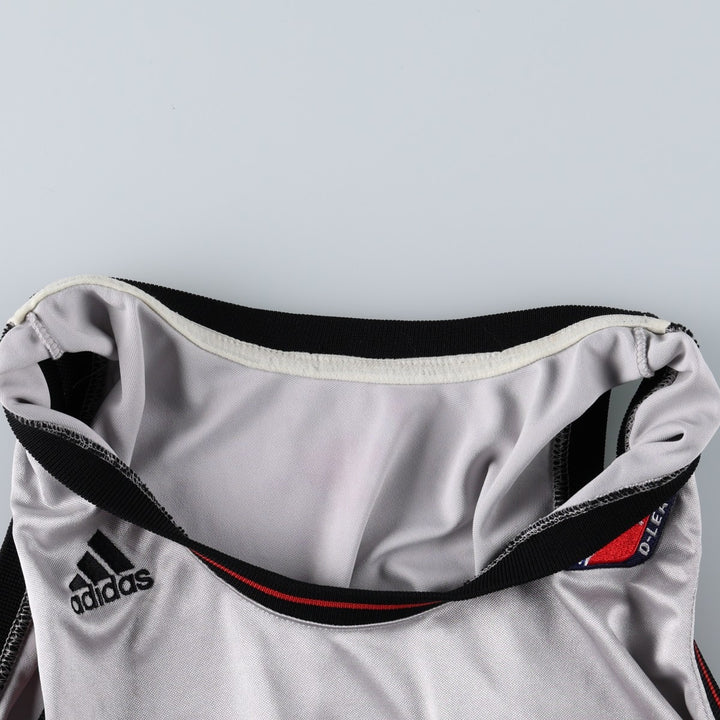 2000'S Adidas CLIMALITE UTAH FLASH game shirt replica uniform (women's size M equivalent) unclear Silver type Vintage Second Hand