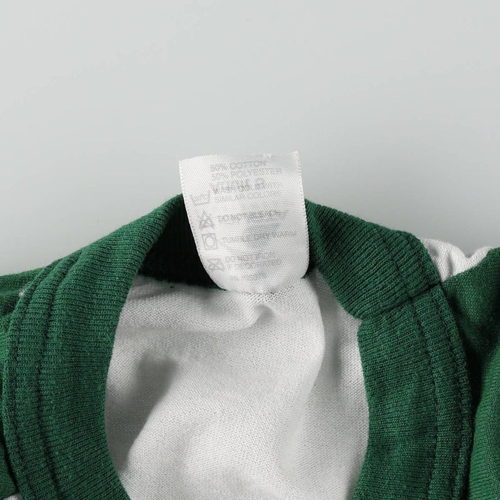 2000'S AUGUSTA 3/4 Sleeve Raglan T-Shirt, Women's Size S (approx.) cotton white type Vintage Second Hand