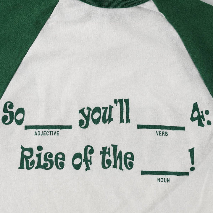 2000'S AUGUSTA 3/4 Sleeve Raglan T-Shirt, Women's Size S (approx.) cotton white type Vintage Second Hand