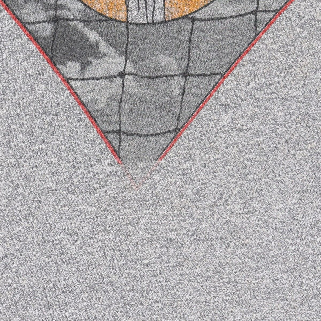 80'S SIGNAL John Mellencamp 3/4 Sleeve Raglan Band T-Shirt, Made in USA, Men's Size S (Equivalent), Vintage polyester gray type Vintage Second Hand