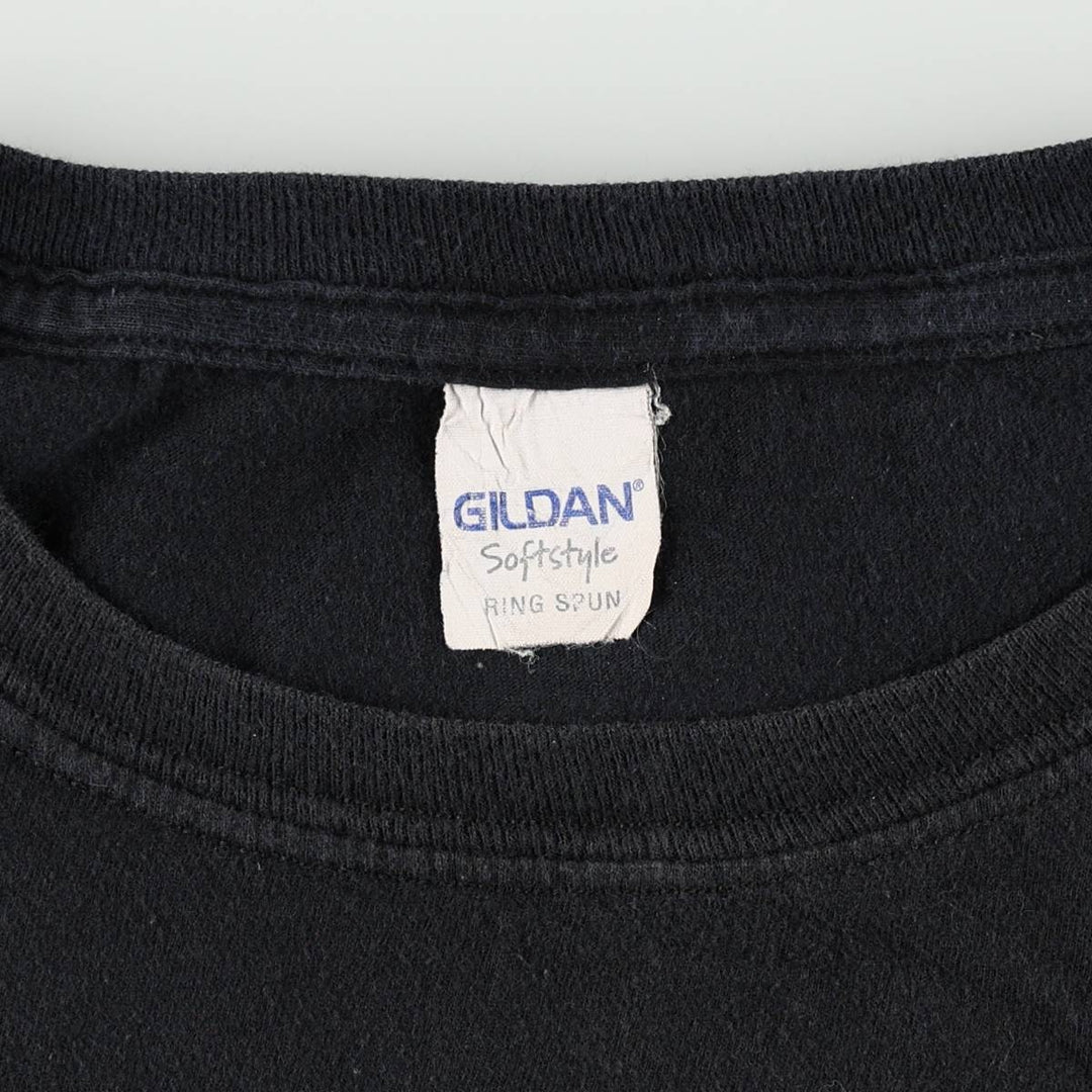 Gildan In-N-Out Burger Advertising T-Shirt, Women's Size M (approx.) unclear black type Vintage Second Hand