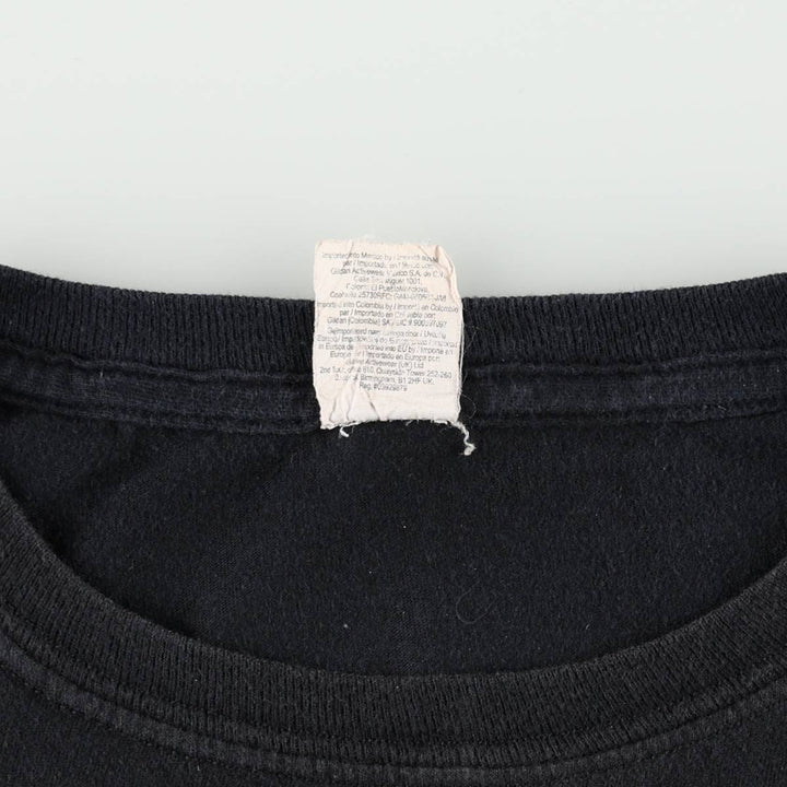 Gildan In-N-Out Burger Advertising T-Shirt, Women's Size M (approx.) unclear black type Vintage Second Hand