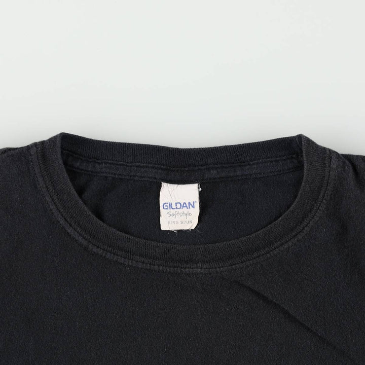 Gildan In-N-Out Burger Advertising T-Shirt, Women's Size M (approx.) unclear black type Vintage Second Hand