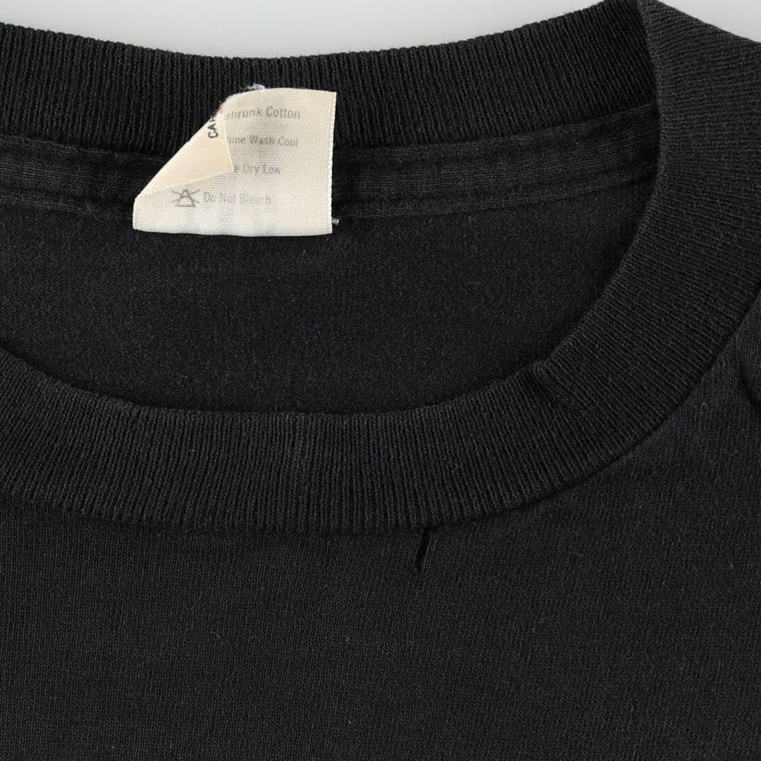 90'S TAG Looney Tunes Wile E. Coyote Character Print T-Shirt, Made in USA, Women's Size M (approx.), Vintage cotton black type Vintage Second Hand