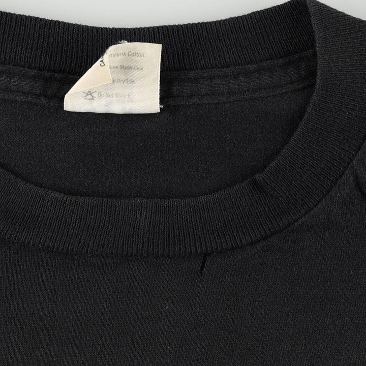 90'S TAG Looney Tunes Wile E. Coyote Character Print T-Shirt, Made in USA, Women's Size M (approx.), Vintage cotton black type Vintage Second Hand