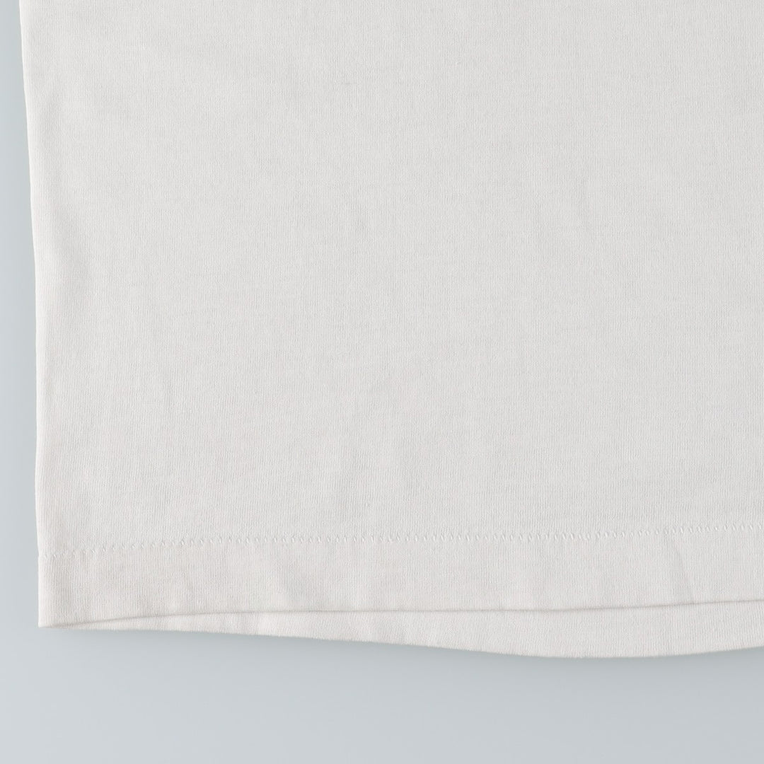 80'S printed T-shirt, women's size S equivalent, vintage. unclear white type Vintage Second Hand
