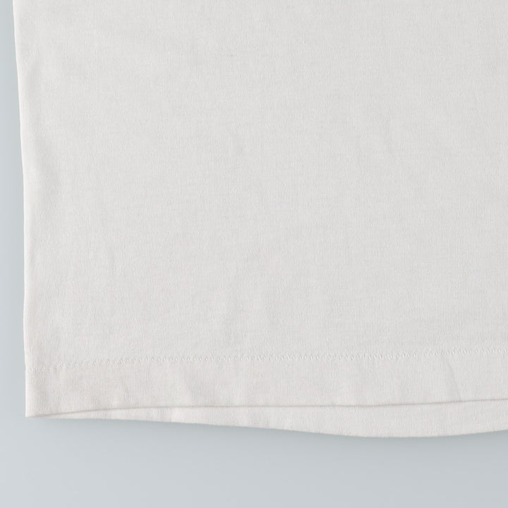 80'S printed T-shirt, women's size S equivalent, vintage. unclear white type Vintage Second Hand