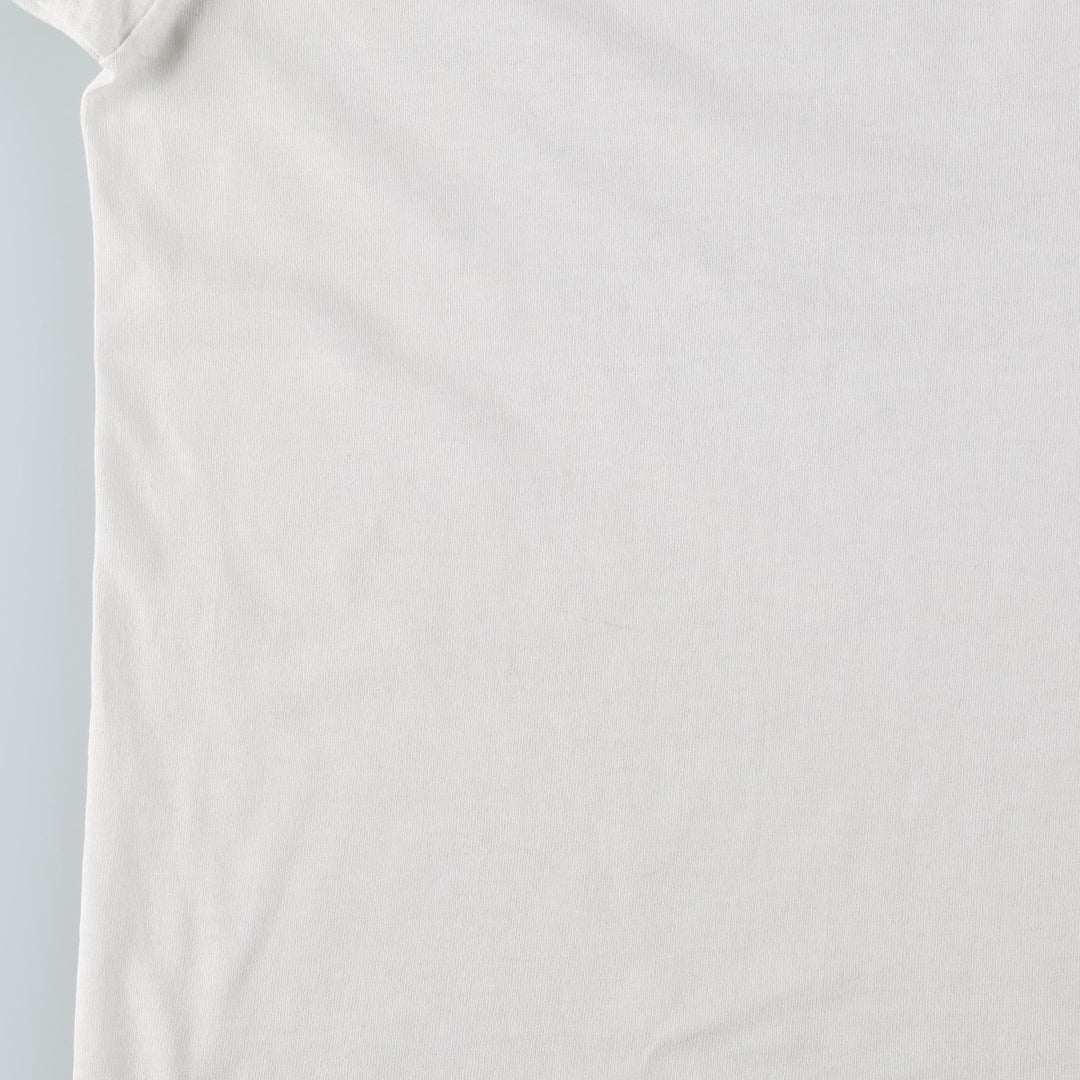 80'S printed T-shirt, women's size S equivalent, vintage. unclear white type Vintage Second Hand