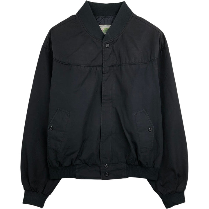 80s-90'S Oak Crest Derby Jacket, Cup Shoulder Jacket, Men's Size M (Equivalent), Vintage cotton black type Vintage Second Hand