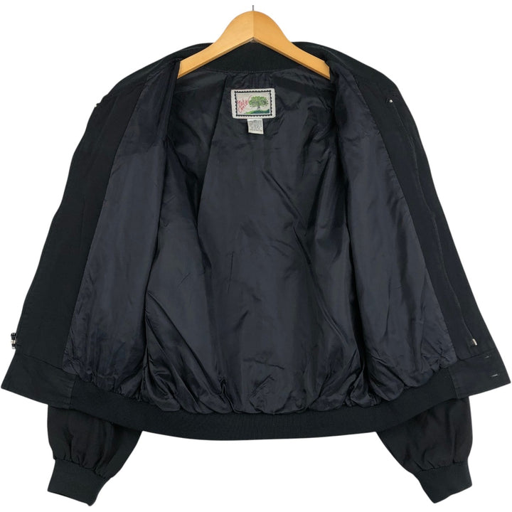 80s-90'S Oak Crest Derby Jacket, Cup Shoulder Jacket, Men's Size M (Equivalent), Vintage cotton black type Vintage Second Hand