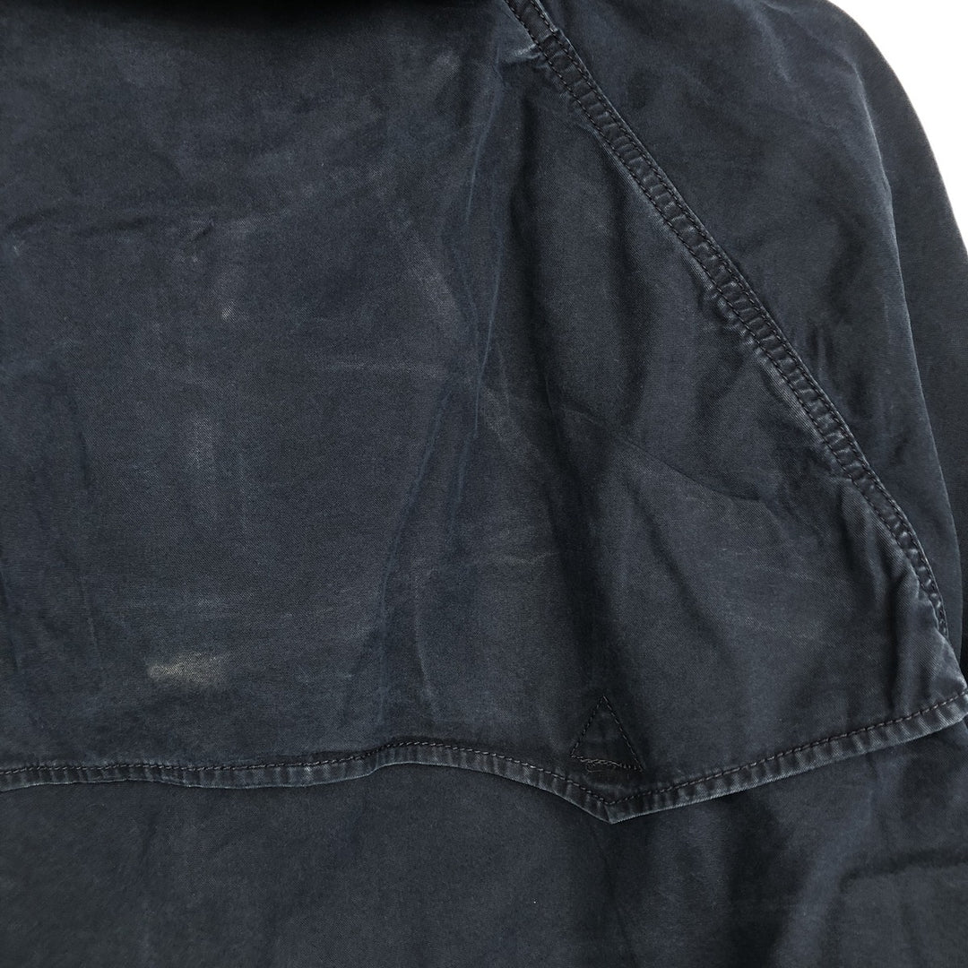 Ralph Lauren POLO RALPH LAUREN cotton hoodie, men's size XXL cotton navy blue type Vintage Second Hand
