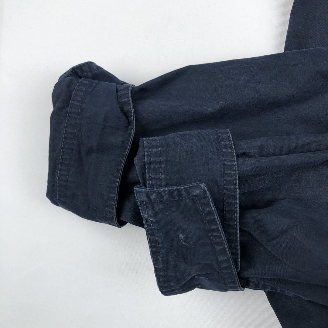 Ralph Lauren POLO RALPH LAUREN cotton hoodie, men's size XXL cotton navy blue type Vintage Second Hand