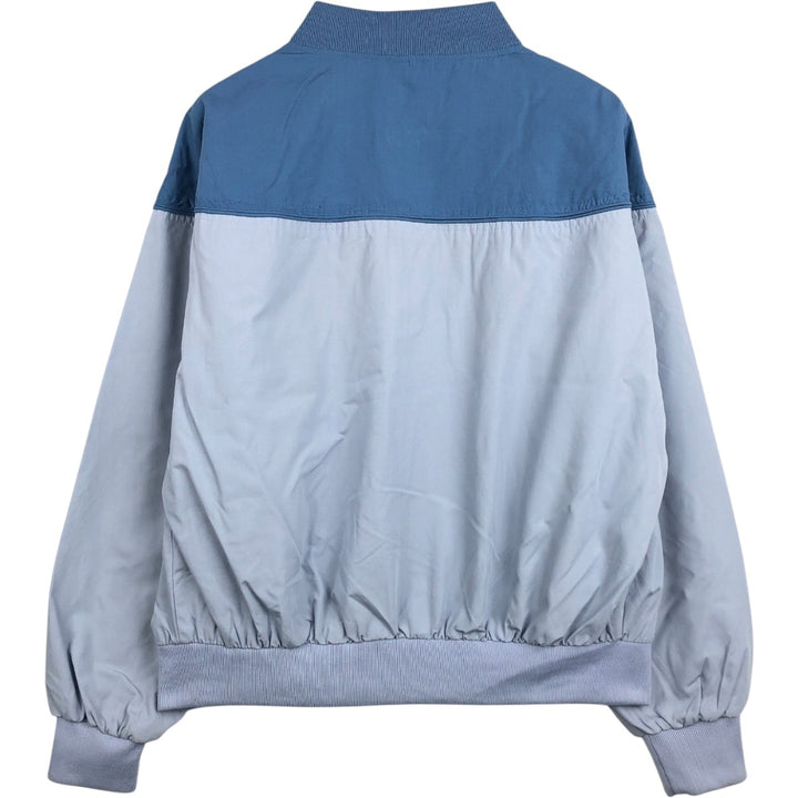 90'S BLAIR Two-Tone Derby Jacket Cup Shoulder Jacket Men's XL Equivalent Vintage cotton Blue type light blue Vintage Second Hand