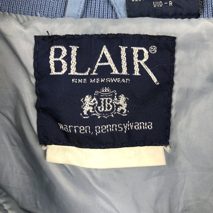 90'S BLAIR Two-Tone Derby Jacket Cup Shoulder Jacket Men's XL Equivalent Vintage cotton Blue type light blue Vintage Second Hand
