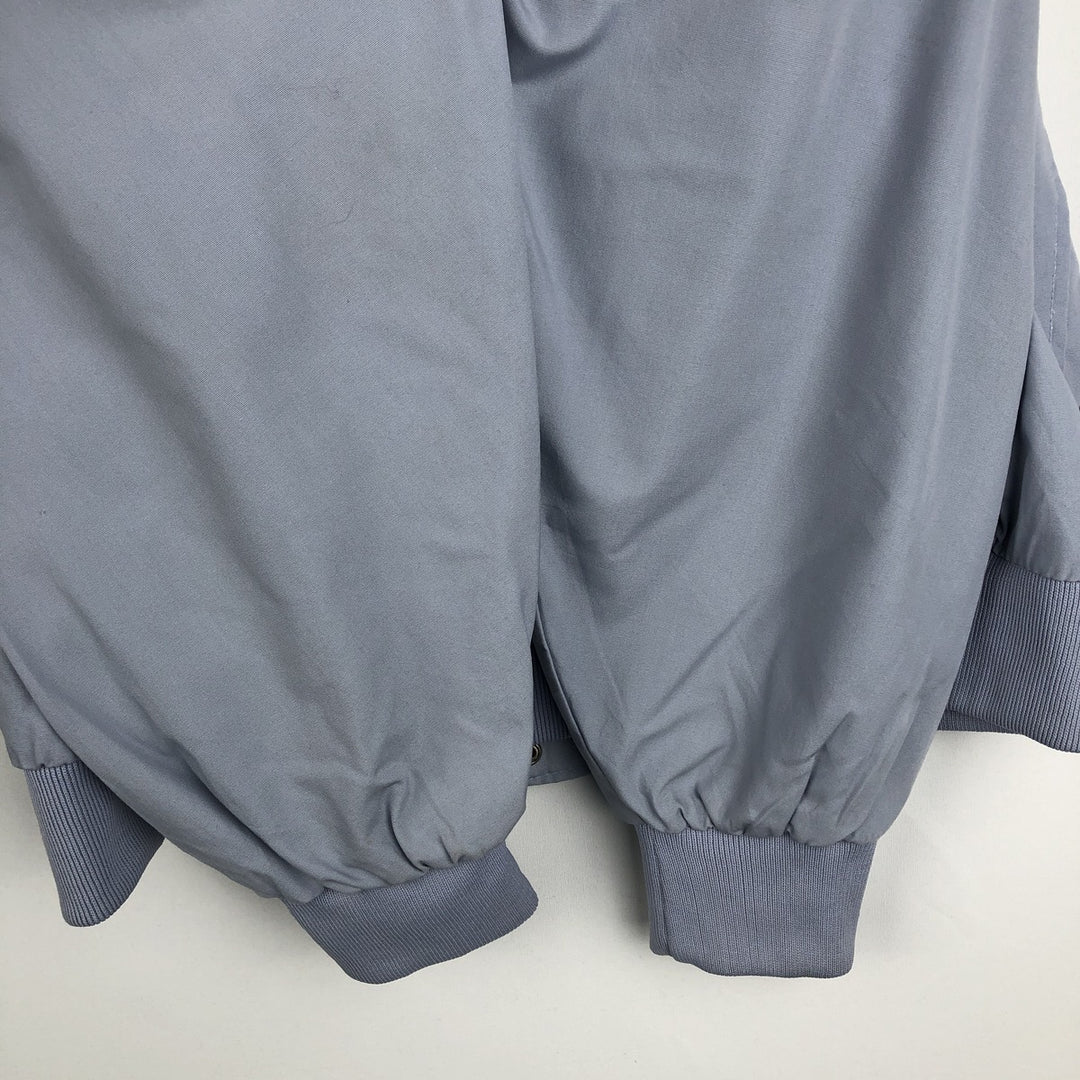 90'S BLAIR Two-Tone Derby Jacket Cup Shoulder Jacket Men's XL Equivalent Vintage cotton Blue type light blue Vintage Second Hand