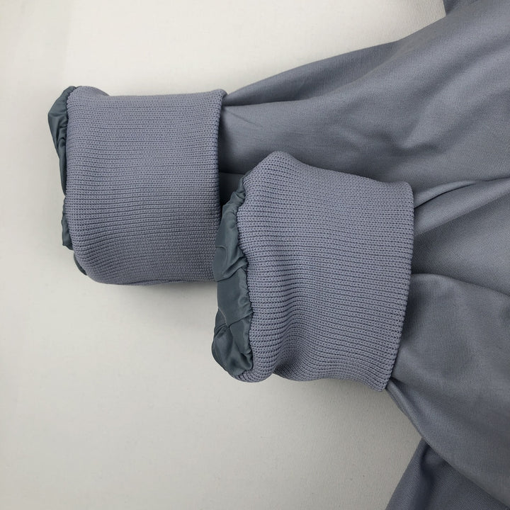 90'S BLAIR Two-Tone Derby Jacket Cup Shoulder Jacket Men's XL Equivalent Vintage cotton Blue type light blue Vintage Second Hand