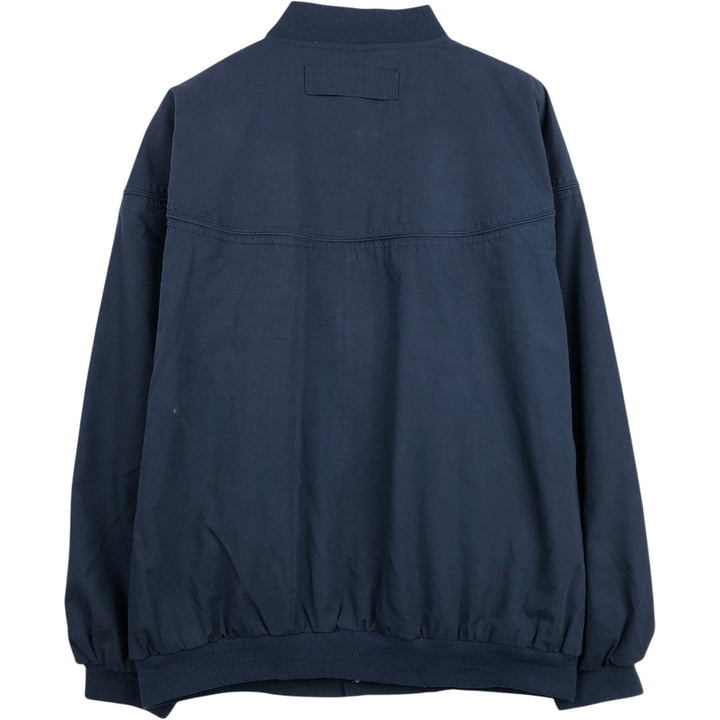 Haband Derby Jacket Cup Shoulder Jacket Men's XL equivalent unclear navy blue type Vintage Second Hand