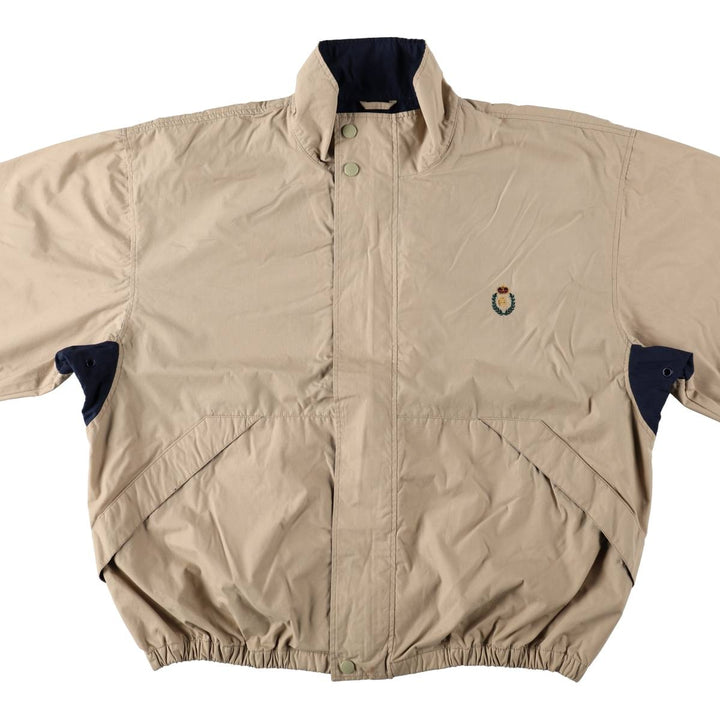 Ralph Lauren CHAPS windbreaker, men's size XXL polyester Beige type Vintage Second Hand
