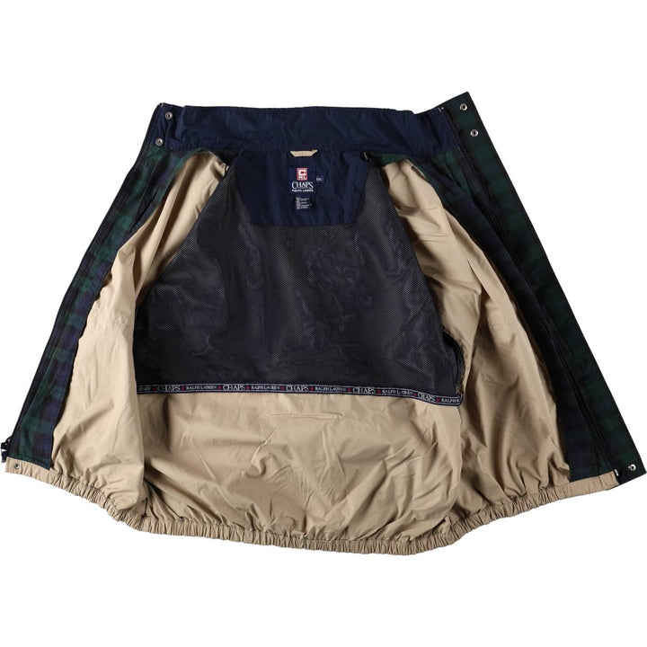 Ralph Lauren CHAPS windbreaker, men's size XXL polyester Beige type Vintage Second Hand