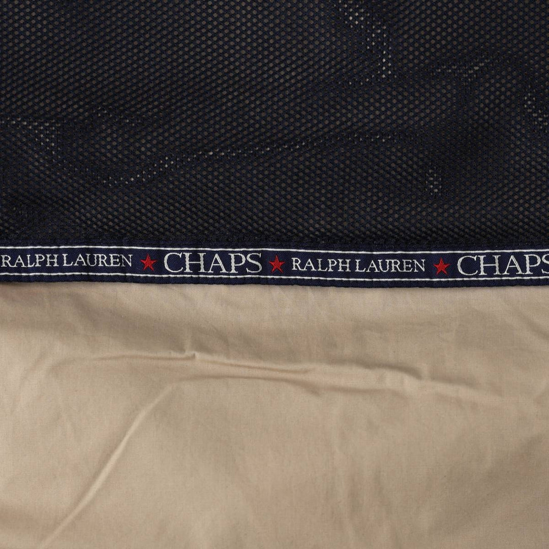 Ralph Lauren CHAPS windbreaker, men's size XXL polyester Beige type Vintage Second Hand