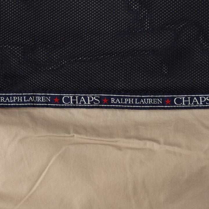 Ralph Lauren CHAPS windbreaker, men's size XXL polyester Beige type Vintage Second Hand