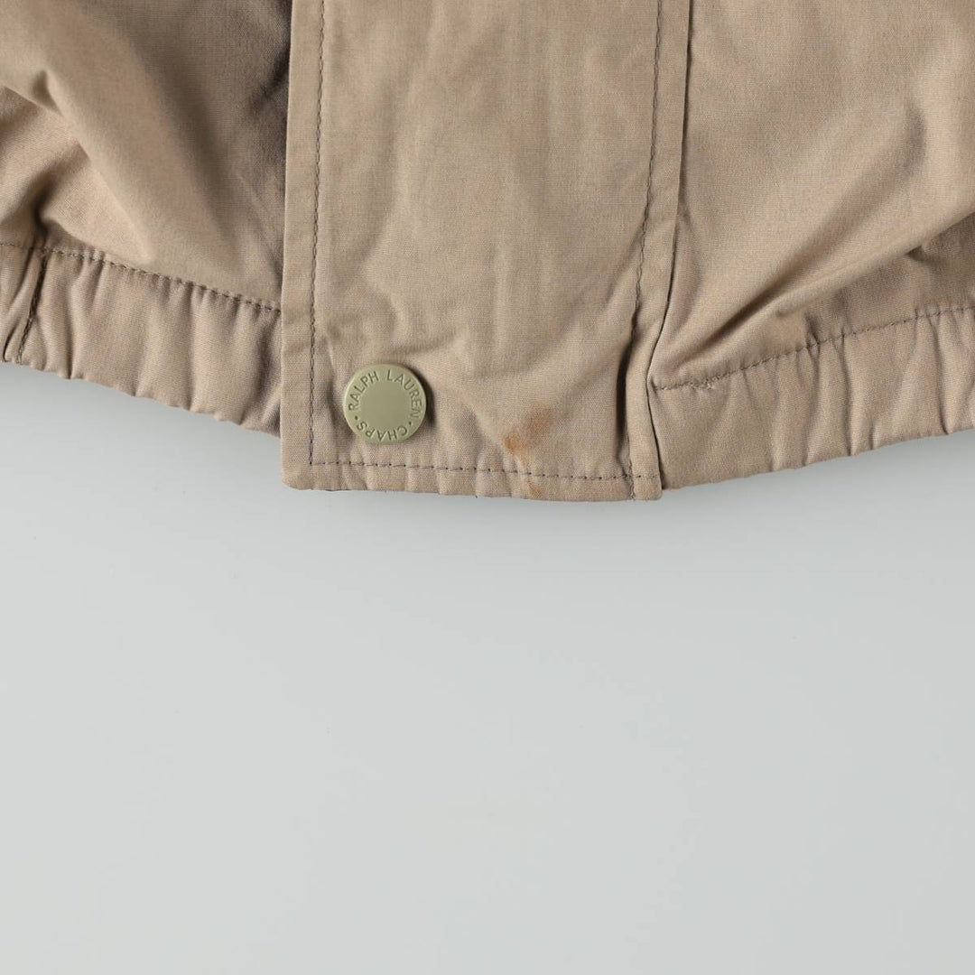 Ralph Lauren CHAPS windbreaker, men's size XXL polyester Beige type Vintage Second Hand