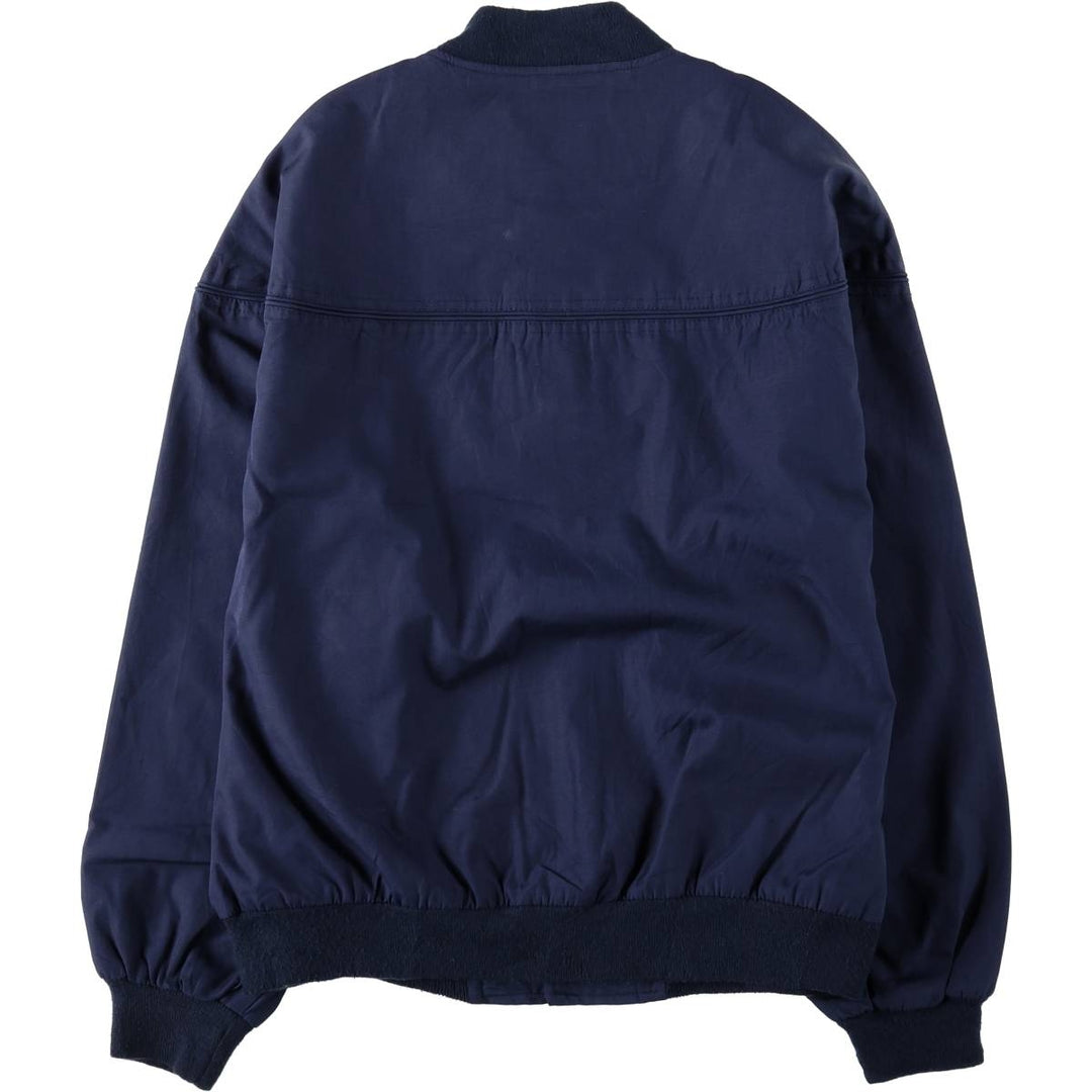 80s-90'S Town Craft Derby Jacket Cup Shoulder Jacket Men's Size L cotton navy blue type Vintage Second Hand