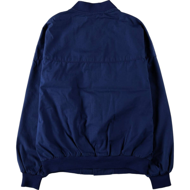 90'S FIELD AND STREAM Derby Jacket Cup Shoulder Jacket Men's Size L polyester navy blue type Vintage Second Hand
