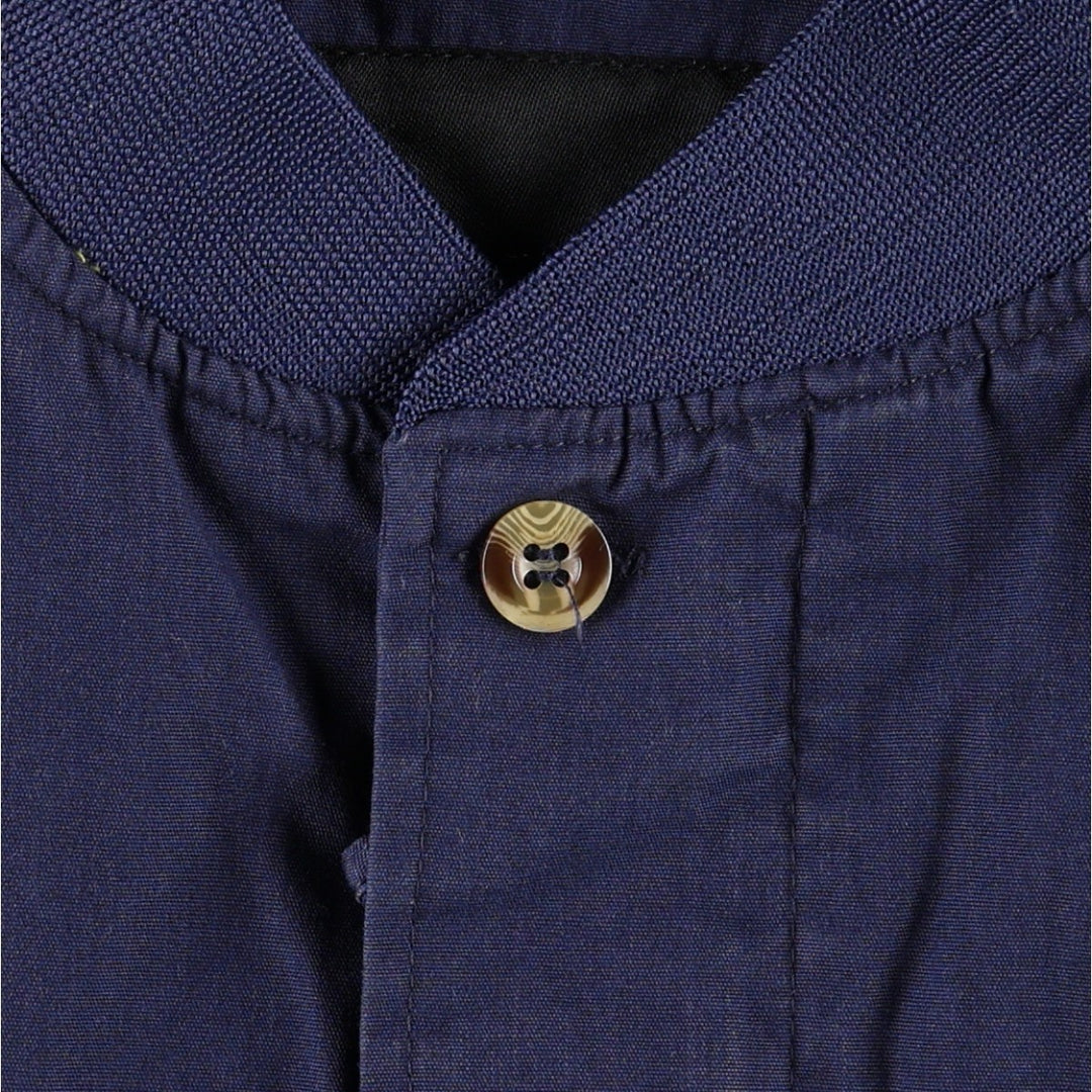 Windbreaker Derby Jacket Cup Shoulder Jacket Men's XXL equivalent unclear Navy blue Vintage Second Hand