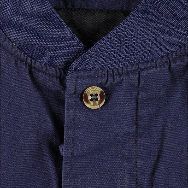 Windbreaker Derby Jacket Cup Shoulder Jacket Men's XXL equivalent unclear Navy blue Vintage Second Hand