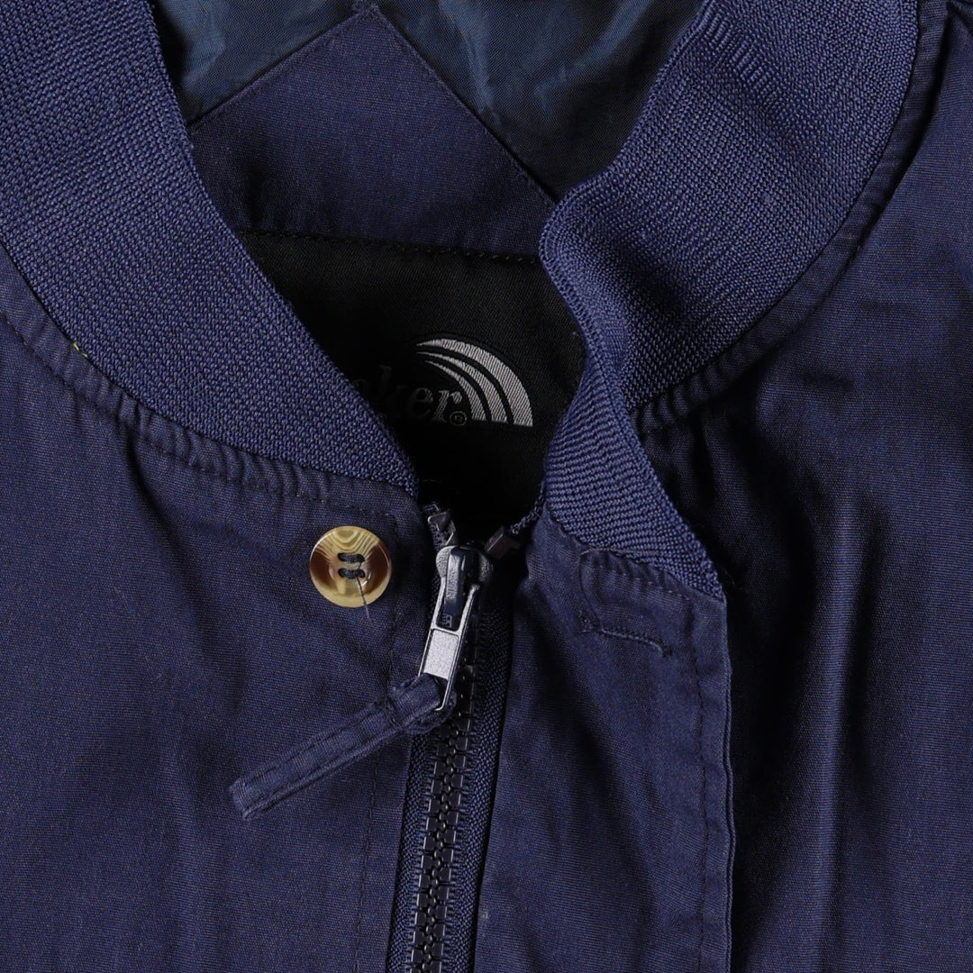 Windbreaker Derby Jacket Cup Shoulder Jacket Men's XXL equivalent unclear Navy blue Vintage Second Hand