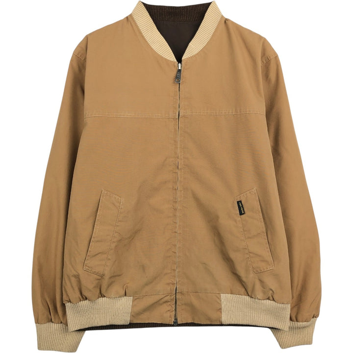 IRA SPOR Reversible Zip-Up Jacket, Size 52 (Men's XXL equivalent), Vintage unclear ocher yellow type Vintage Second Hand