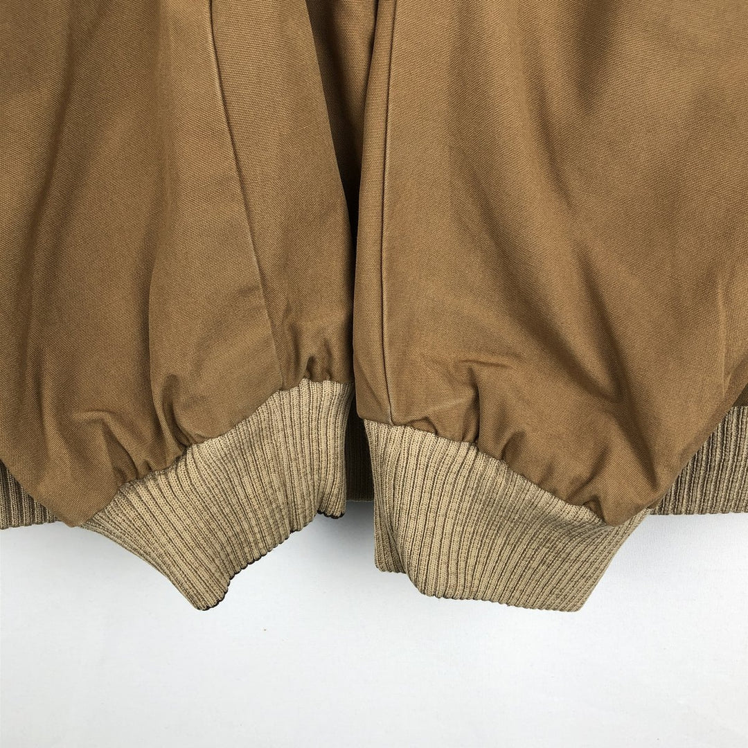 IRA SPOR Reversible Zip-Up Jacket, Size 52 (Men's XXL equivalent), Vintage unclear ocher yellow type Vintage Second Hand