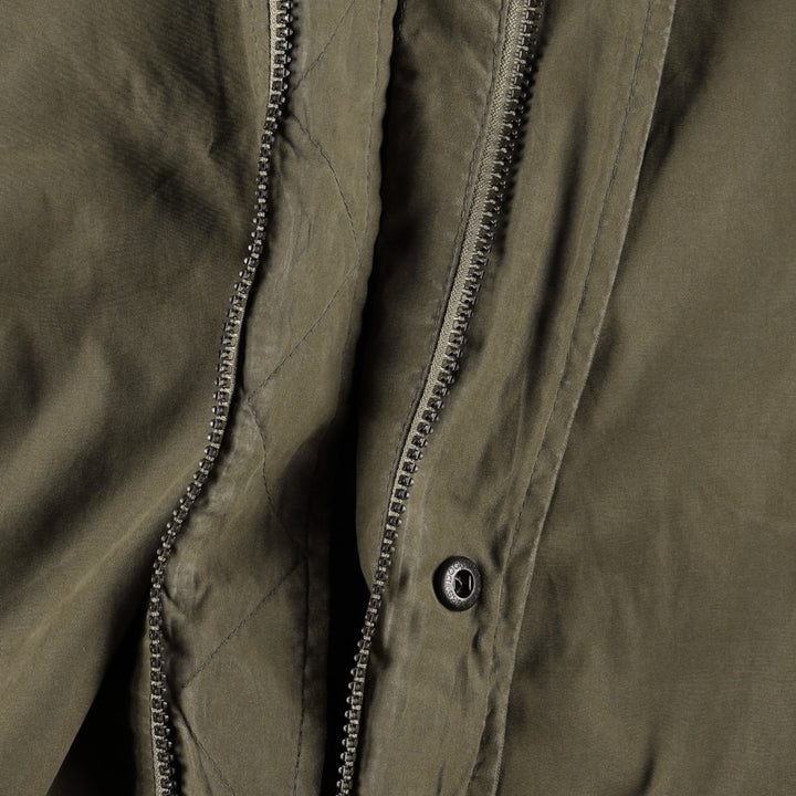 Dockers collared blouson, men's size XL. polyester Khaki type Vintage Second Hand