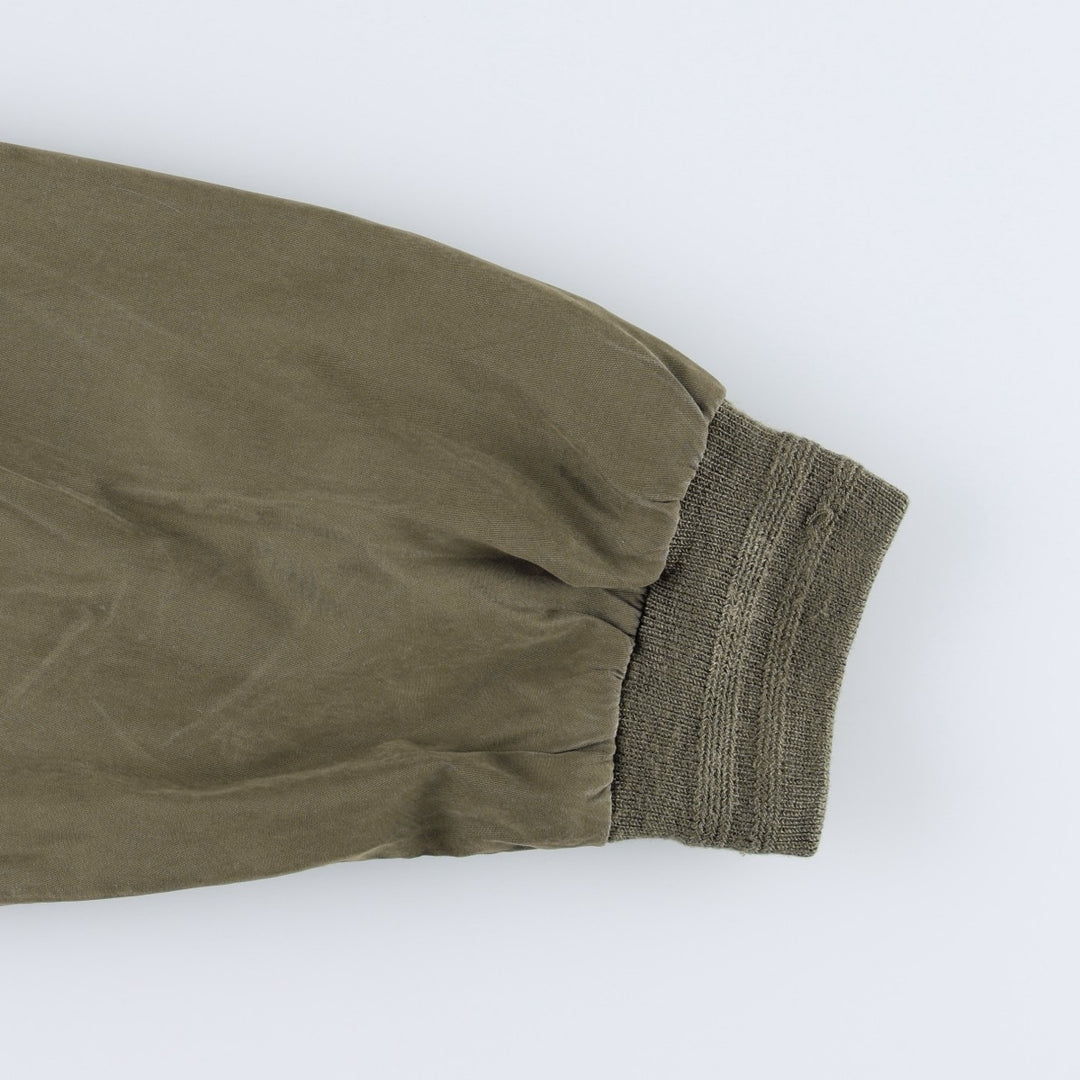 Dockers collared blouson, men's size XL. polyester Khaki type Vintage Second Hand