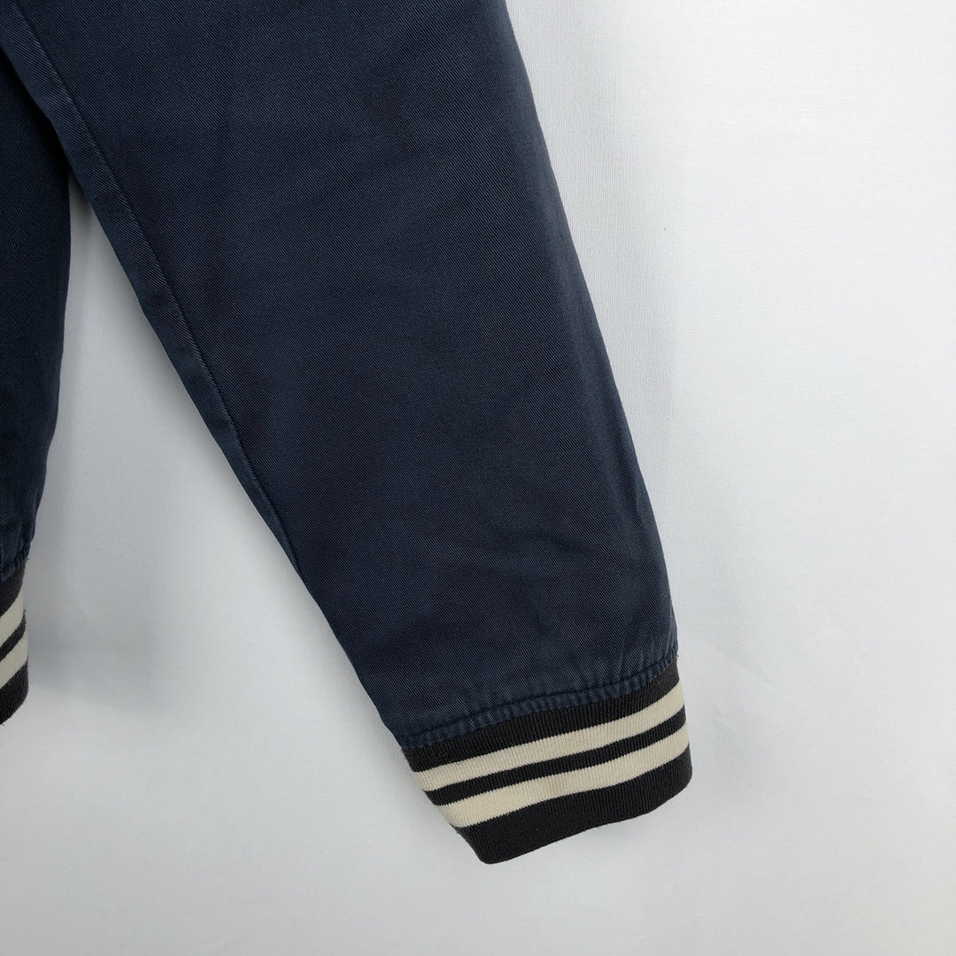 Levi's cotton blouson, men's size S (approx.) cotton navy blue type Vintage Second Hand