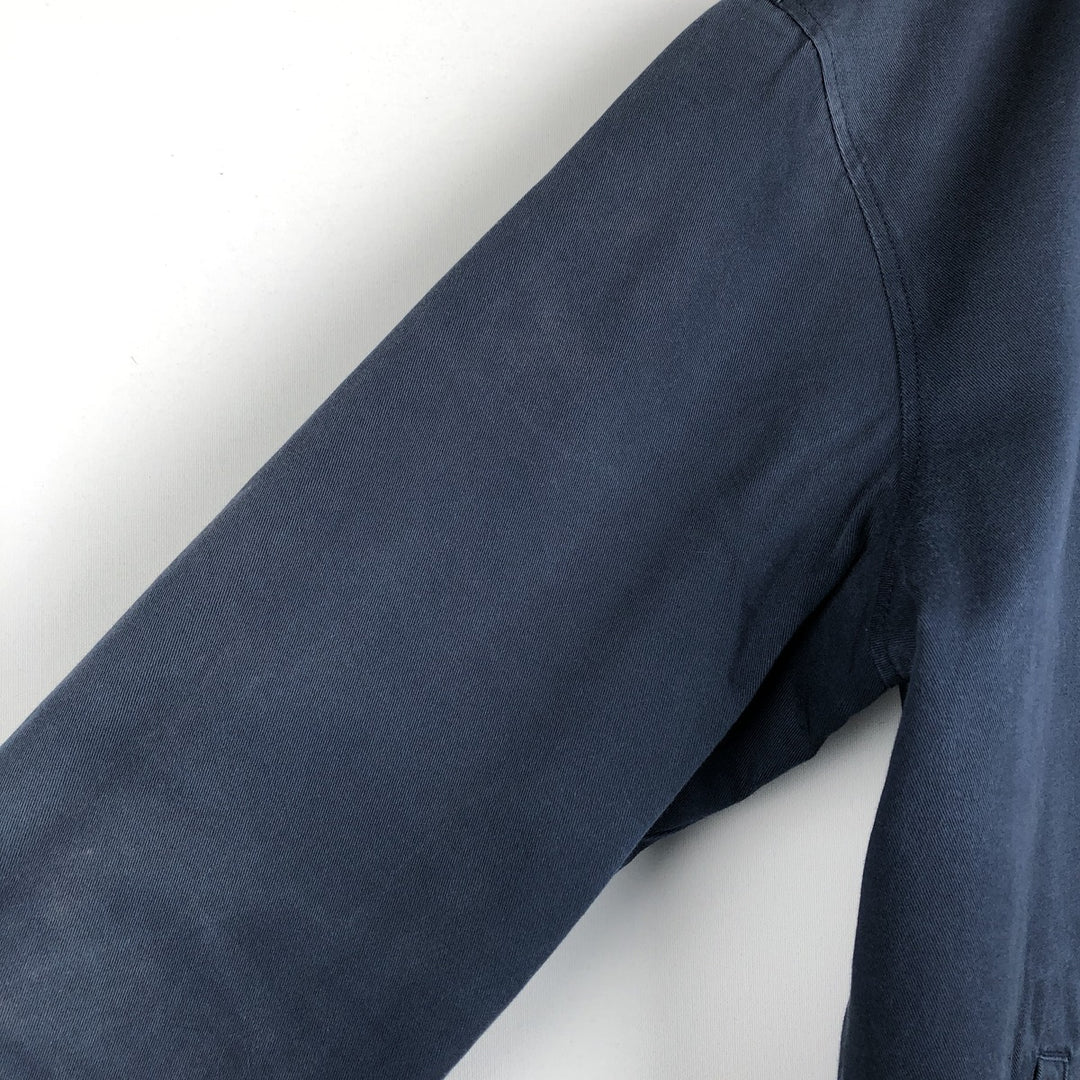 Levi's cotton blouson, men's size S (approx.) cotton navy blue type Vintage Second Hand