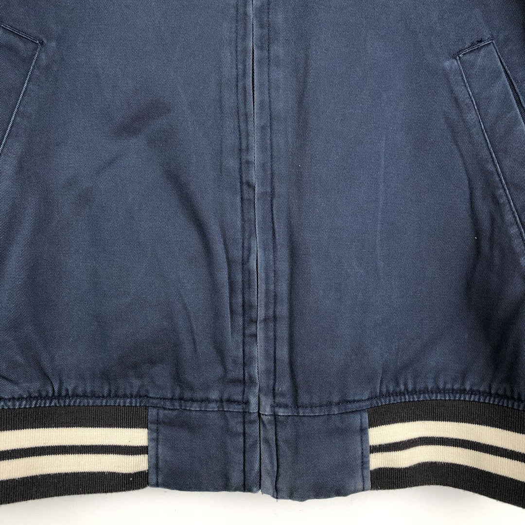 Levi's cotton blouson, men's size S (approx.) cotton navy blue type Vintage Second Hand